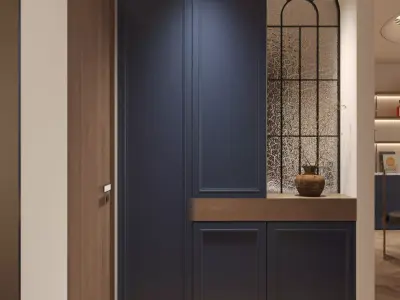 French style living room 3D model