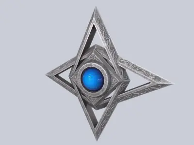 Pendant Low-poly 3D model get