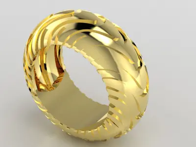 Man Ring car tire 3D print model