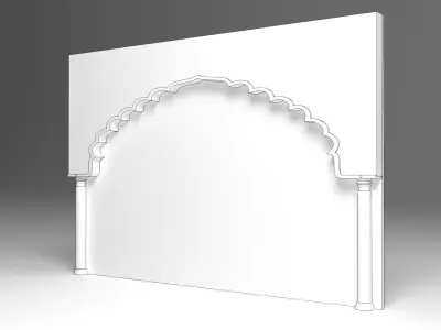 Indian Arch 3D model