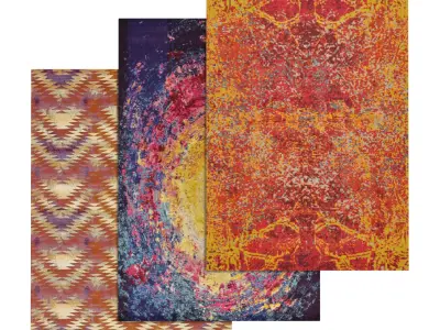 Rug Set 1774 3D model