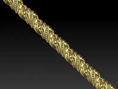 Classic inlaid interior model decorated with  CNC model 3D model 3D model