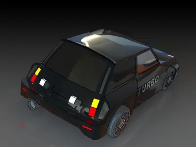 Renault 5 Turbo Free 3D print model