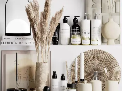 Bathroom Accessories 20 3D model