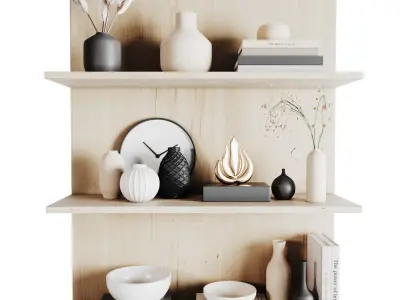 Decorative SET 015 3D model