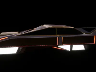 Prototype  DeLorean  3D model