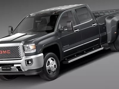GMC Sierra HD CG 2015 3D model