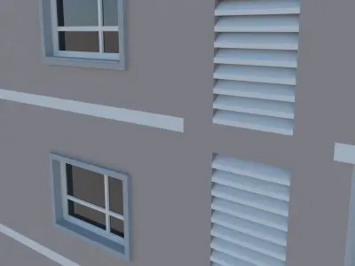 Modern structure Havana 668 3D model