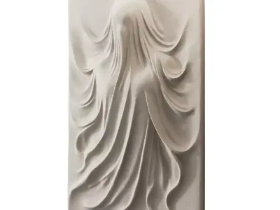 Decorative Relief v3 Ghost 3D model