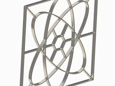 Fabulous Window Grill 3D print model