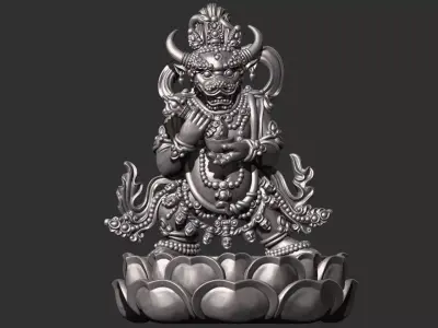 Tibetan Buddha 3D print model