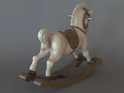 Rocking Horse 3D model
