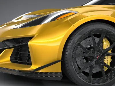 Chevrolet Corvette ZR1 2025 3D model