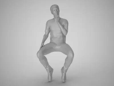 Sociable Man 3D print model