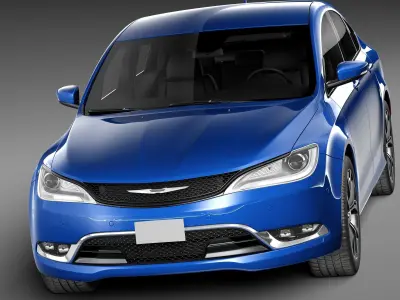 Chrysler 200 2015 3D model