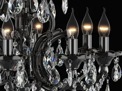 879087 ChampaNero Osgona Chandelier 3D model