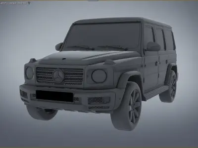 Mercedes Benz G Class 3D Model  Ultra Realistic  3D model
