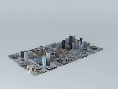 Big City 3D model