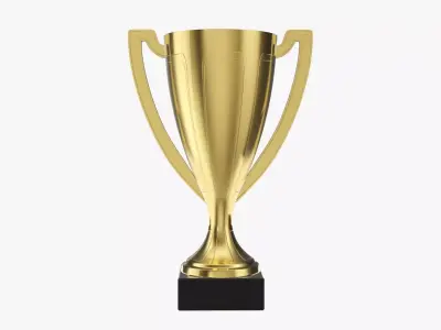 Cup trophy 04 3D model