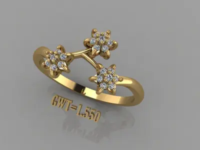 FASION RING  3D model buy