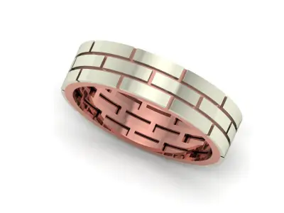 Band ring 3D print model order