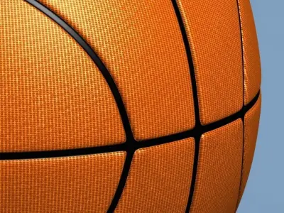 Basketball ball 3D model 19