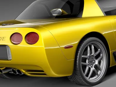 Chevrolet Corvette C5 Z06 3D model