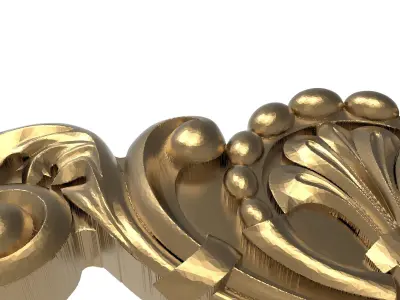  decorative pattern ready for 3D printing 3D model 303