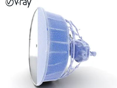 Industrial Ventilation Fan Model Pack Low-poly 3D model