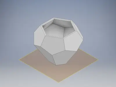 Garden Pots - 4  Models 3D print model