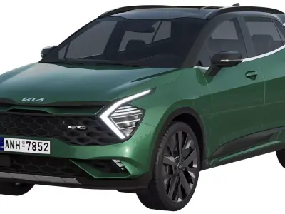 Kia Sportage GT-Line 2022 3D model