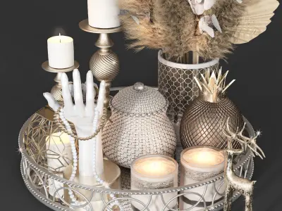 decorative set 43 3D model
