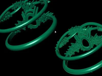 jewelry ring23 3D print model