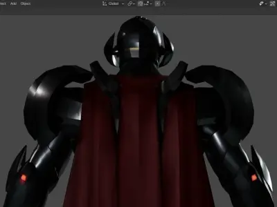 Infinity Ultron 3D Model Free low-poly 3D model