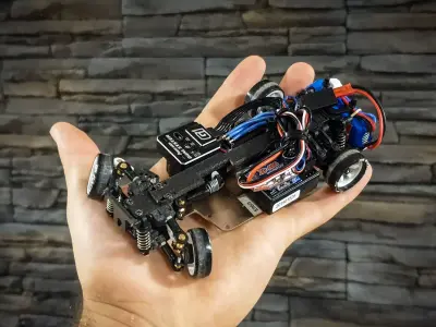 WLToys K969 K989 RWD conversion Free 3D print model