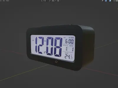 DESKTOP CLOCK 3D model