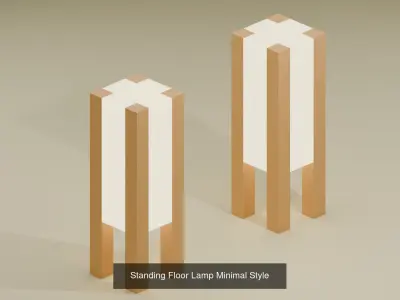 Living Room Essentials  Furniture Trio 3D Model Collection