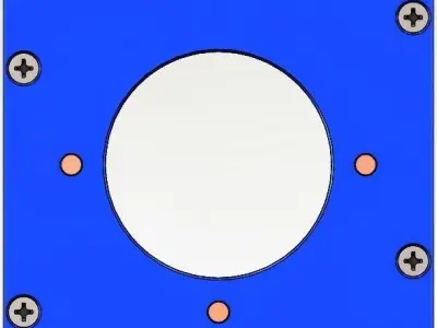 D20T3B4TY1-industrial mechanical shutter design CNC machining 3D print model