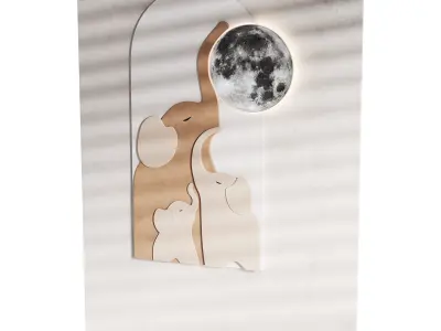 Decorative Wall panel  37 3D model