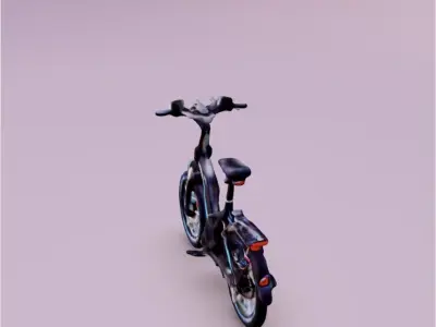 Electric bike 3D print model