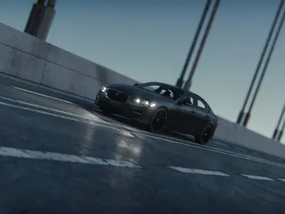 Jaguar XE 2013 3D model