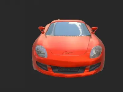 CARRERA GT REPLICA Low-poly 3D model