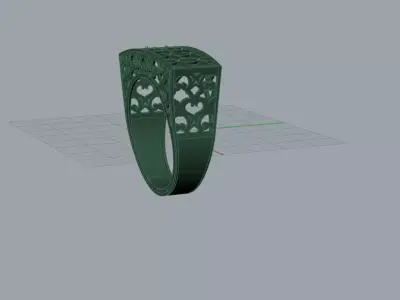 RING size50 3D print model