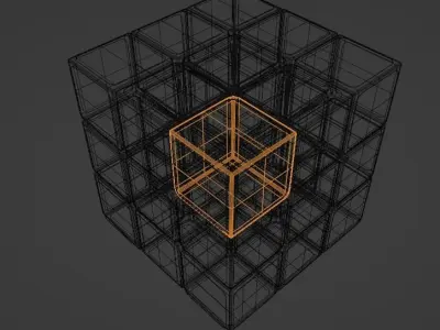 Rubiks Cube 3D model Free 3D model