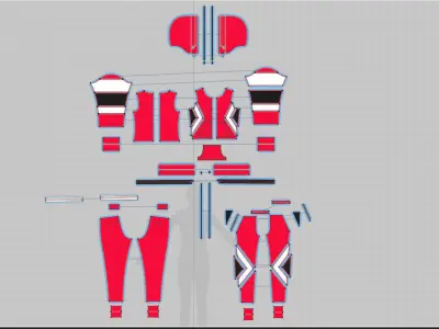Athletic Wears Collection  Video Tutorial  3D model