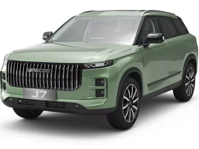 2025 Jaecoo J7 With Interior 3D model