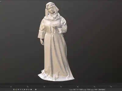 The Village Harmony Low-poly 3D model