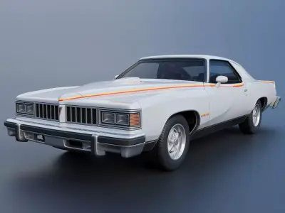 Pontiac Can Am 1977 3D print model