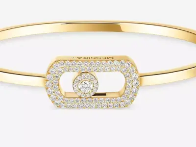 Messika So Move PavE Bangle 3D print model