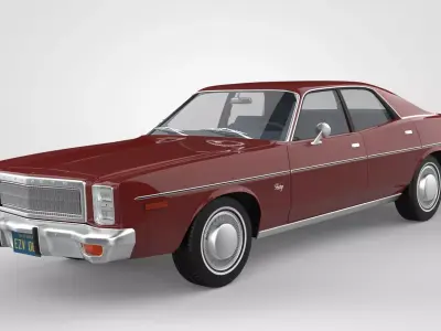 Plymouth Fury 1978 3D model